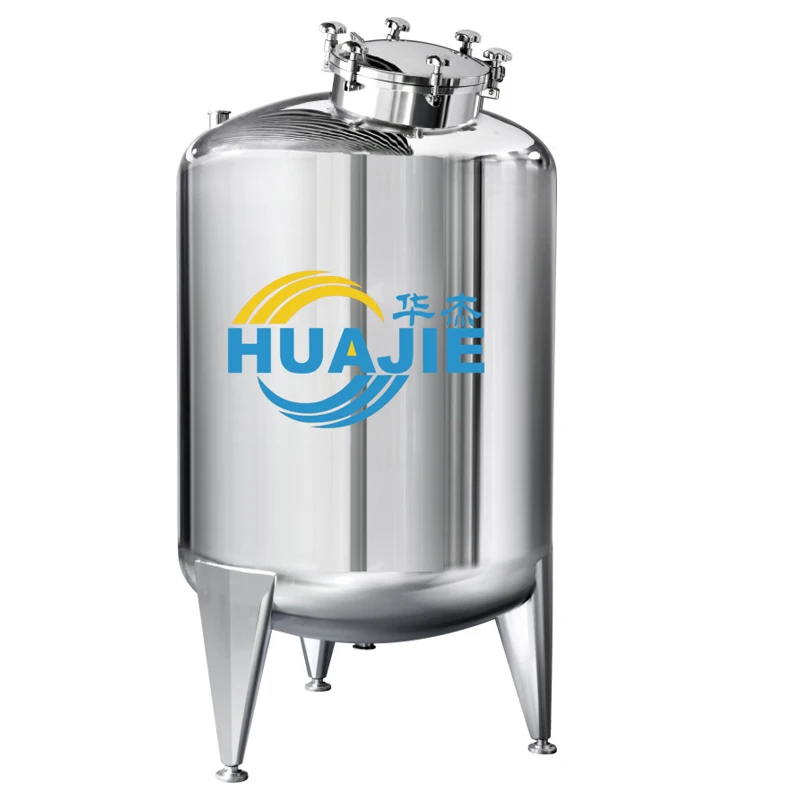HUAJIE 50-30000L SS304 316L small drinking water storage tank water purifier storage tank water storage tank 50000 liter