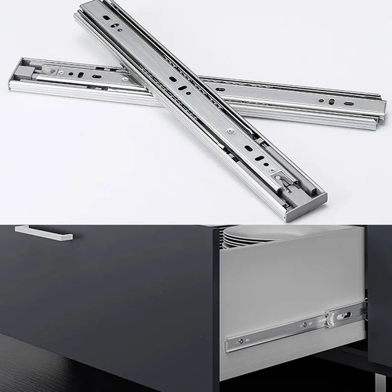 Full Extension Drawer Slides Soft Close Full Extension Ball Bearing Side Mount Heavy Duty Drawer Slides Runner