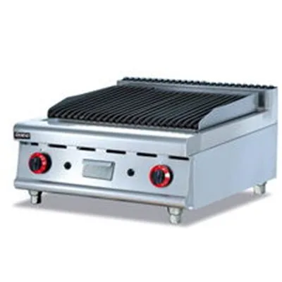Коммерческий Настольный газовый горячий лавовый камень/каменный гриль
