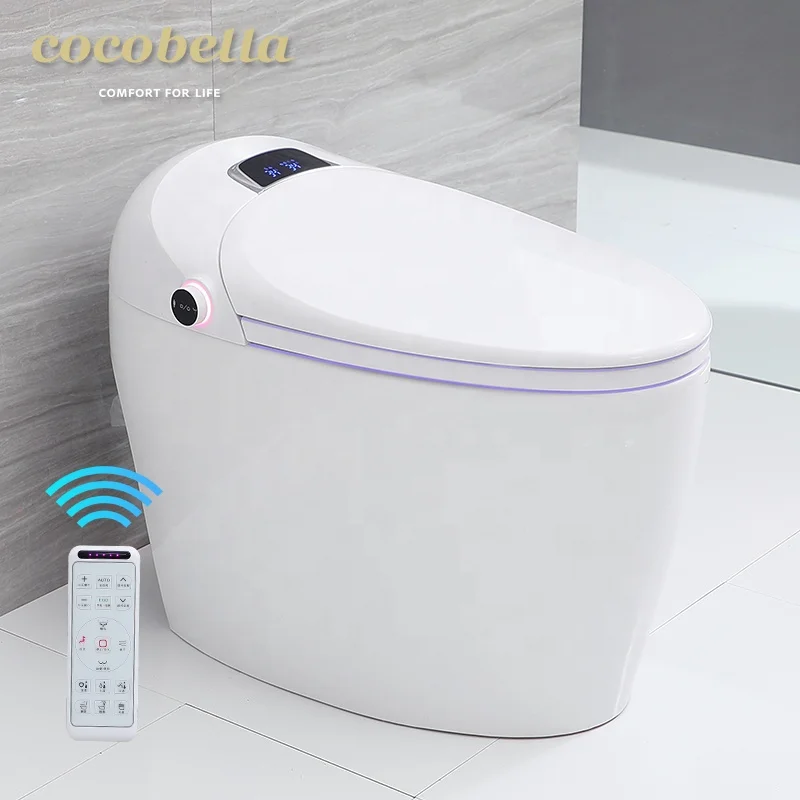 Китай производитель туалета Авто tankless wc керамический inodoro inteligente санитарные изделия один кусок Смарт биде туалет inodoro