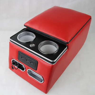 second Car car armrest general non-destructive installation storage box back row use