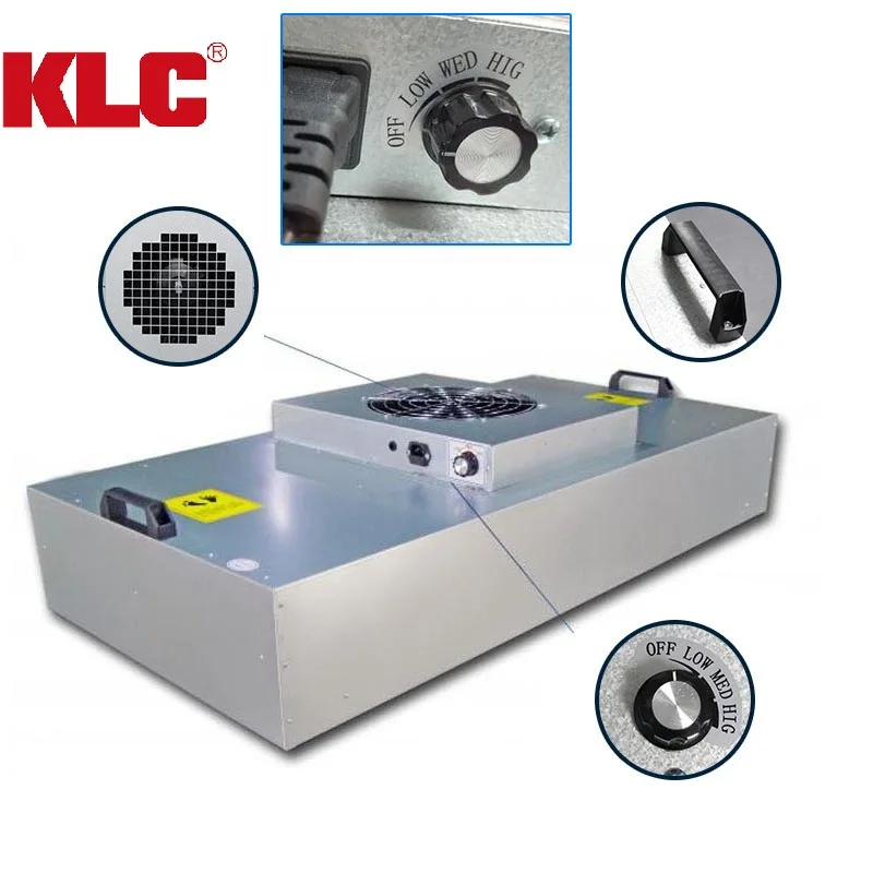 Промышленный вентилятор klc laminar flow hepa 24x48 ffu h14