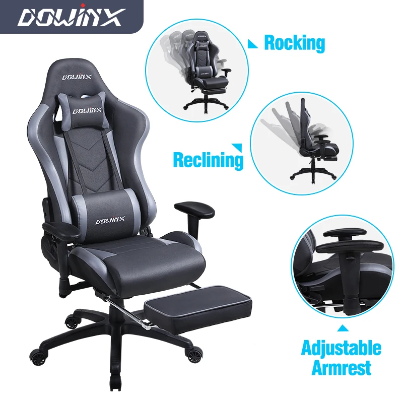 Эргономичный удобный роскошный игровой стул с высокой спинкой кресло-качалка для компьютерных игр офисное кресло