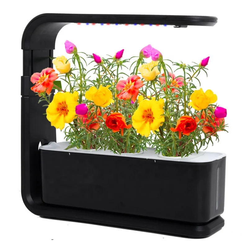 Fully automatic 3 pods Hydroponic technology indoor vertical farming wall growing system made in china