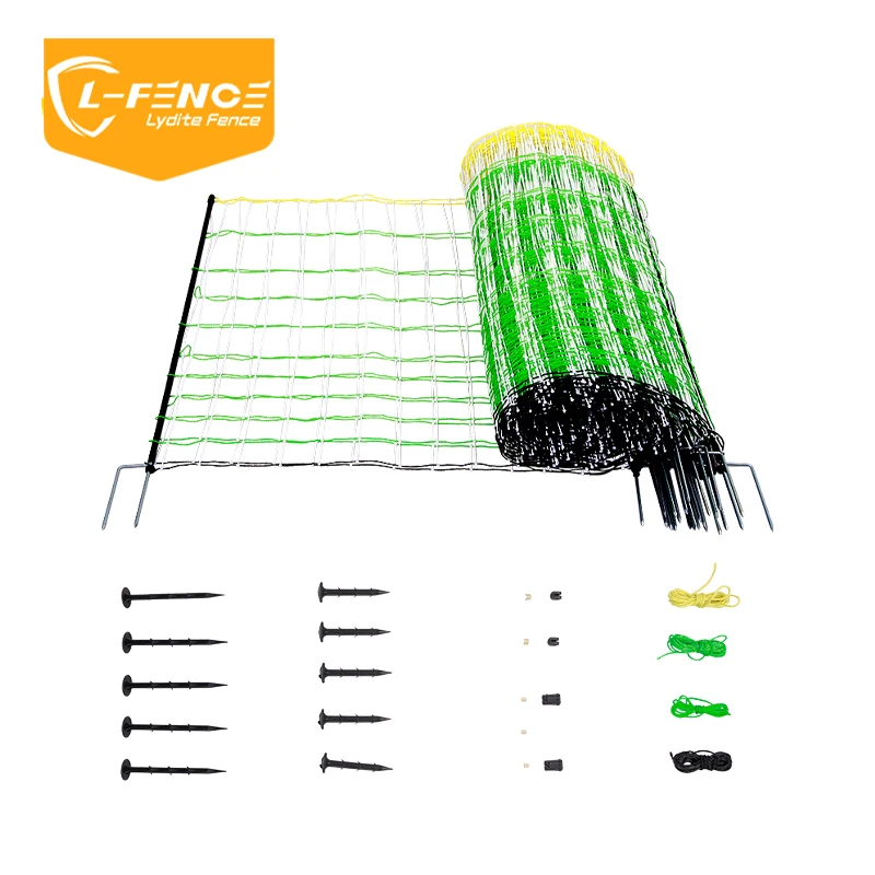 Lydite poultry netting electric fence easily assembled electric farm sheep and goat wire poultry netting