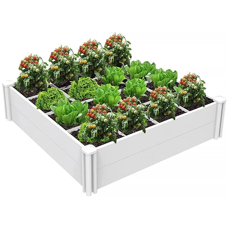 Garden pots & planters Plastic Planter Flower Box PVC Hollow panels Plastic sheets for Backyard