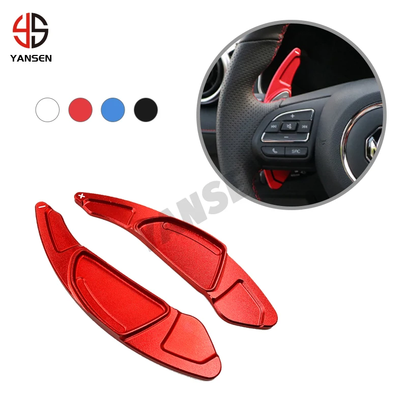 YS Custom accessories aluminium alloy Steering Wheel Paddle Shifter For MG 5 6 HS
