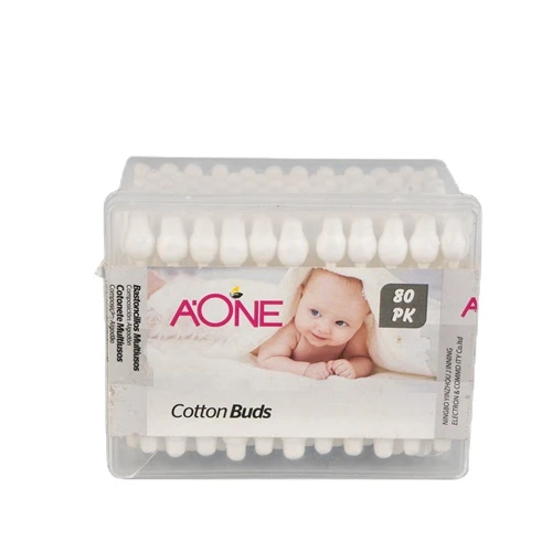 Disposable organic cotton swabs for make-up removal Medical cotton swabs with paper swabs