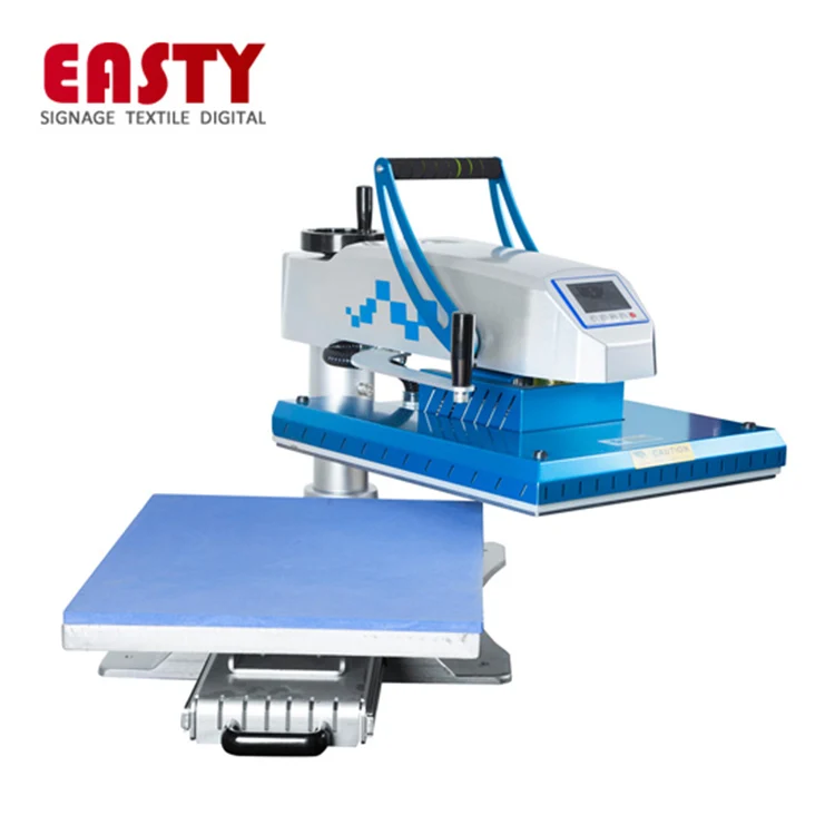 Portable Sublimation Heat Transfer Press Machine for T-shirt Plastic Bags Leather