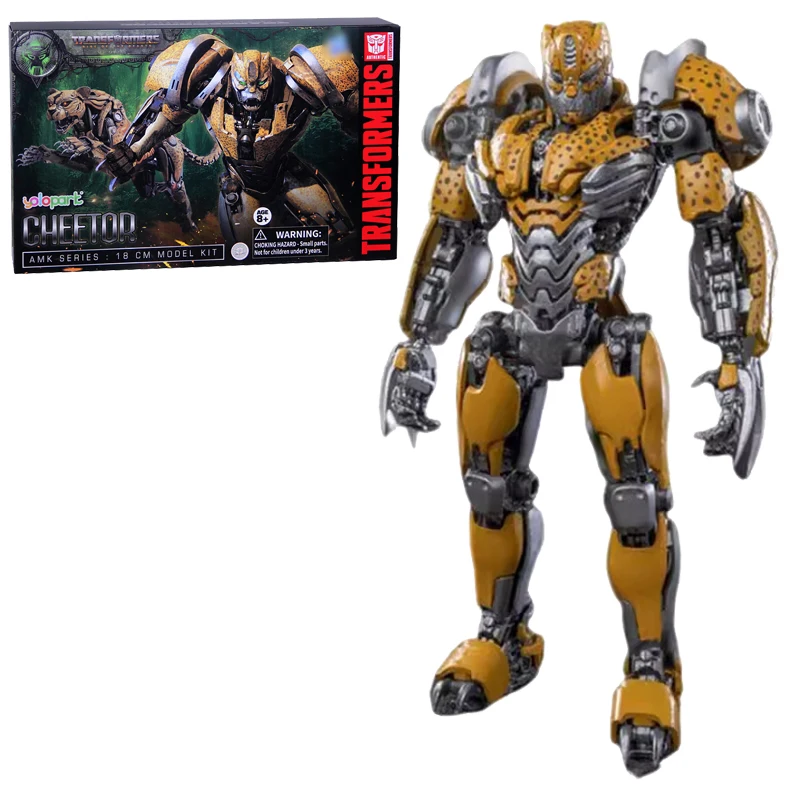 Yolopark&Hasbros Original Transformers toy Cheetor assembled model 18cm 7inches Transformers Movie 7 Rise of the Beasts