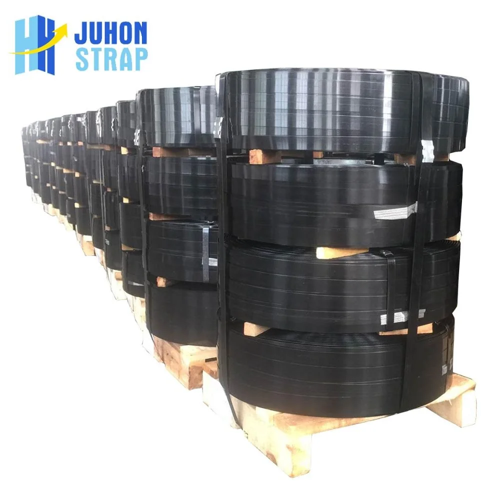 19MM BLACK PAINTED STEEL STRAPPING FOR TIMBER INDUSTRY-FACTORY PRICE
