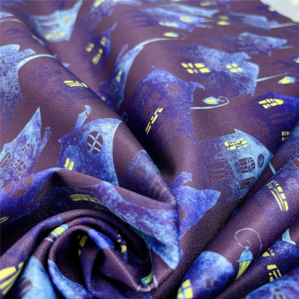 Customized Digital Printing Polyester Waterproof Diaper Pul Fabric 180gsm