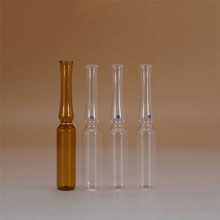 wholesale empty medical glass ampoule bottles vials for pharmaceutical