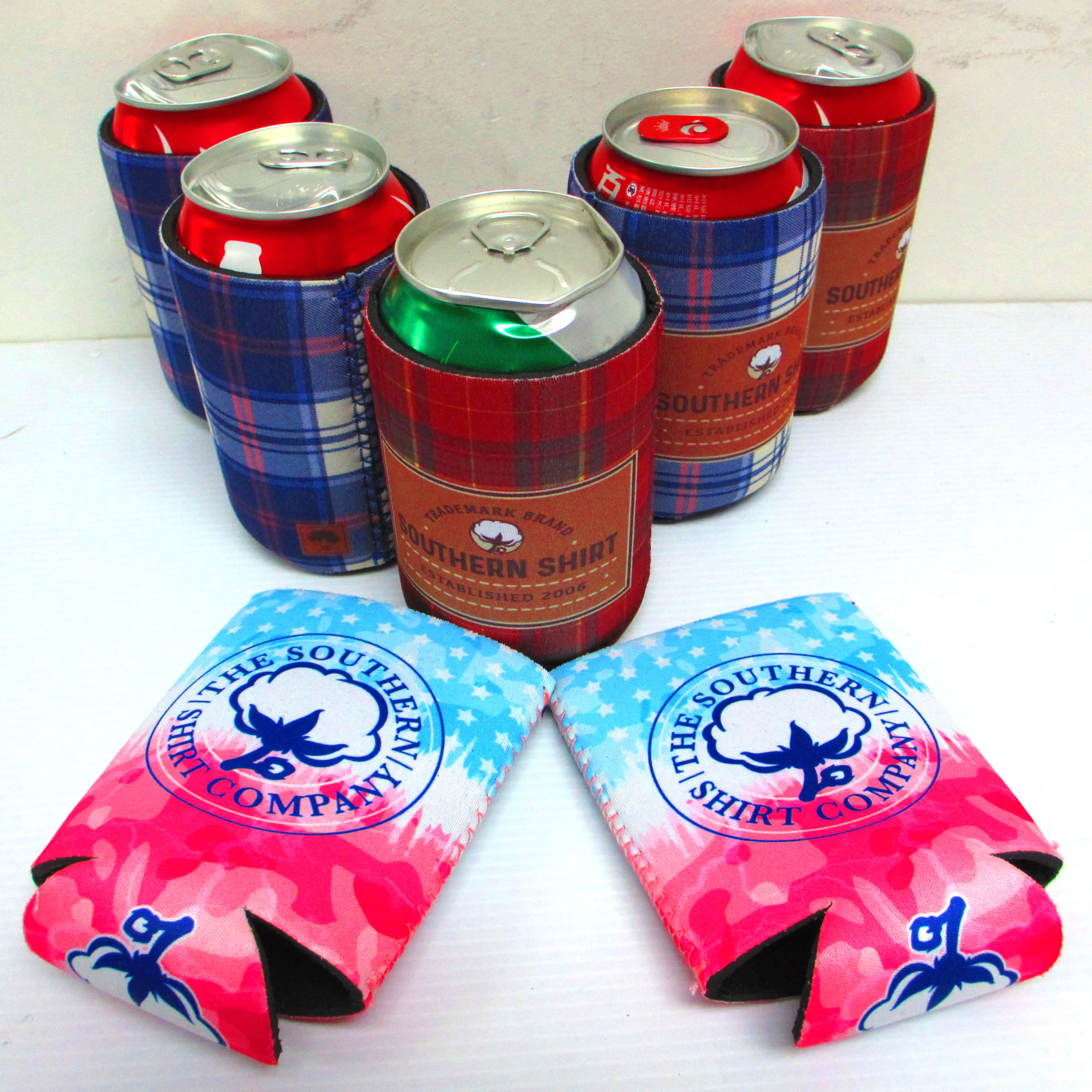 Full color printing can cooler