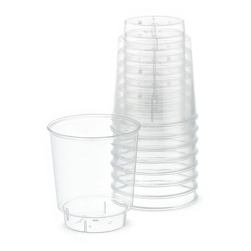 FREE SAMPLE Crystal Polystyrene Disposable PS Cup 6oz Plastic Cup Clear for Drinking
