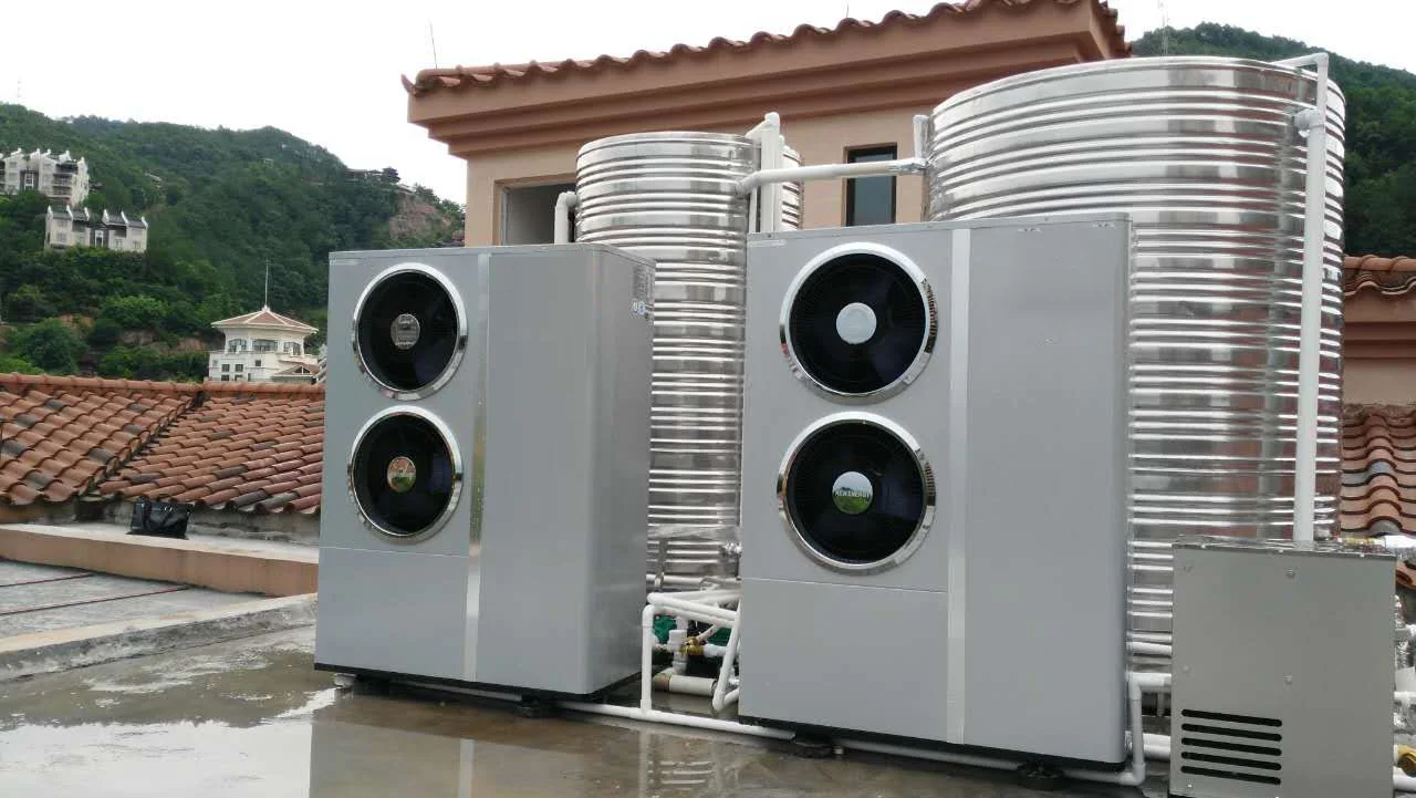 China manufacturer R32 air to water heat pump with 80L water tank heating pump air / water 230v