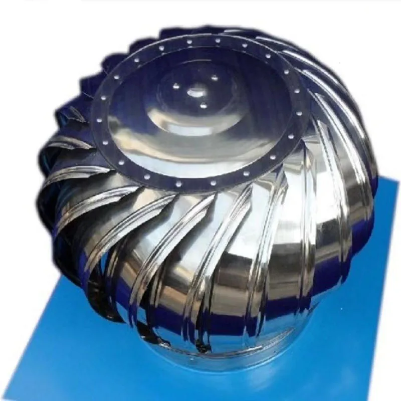 High quality stainless steel corrosion resistant unpowered roof exhaust equipment for greenhouse