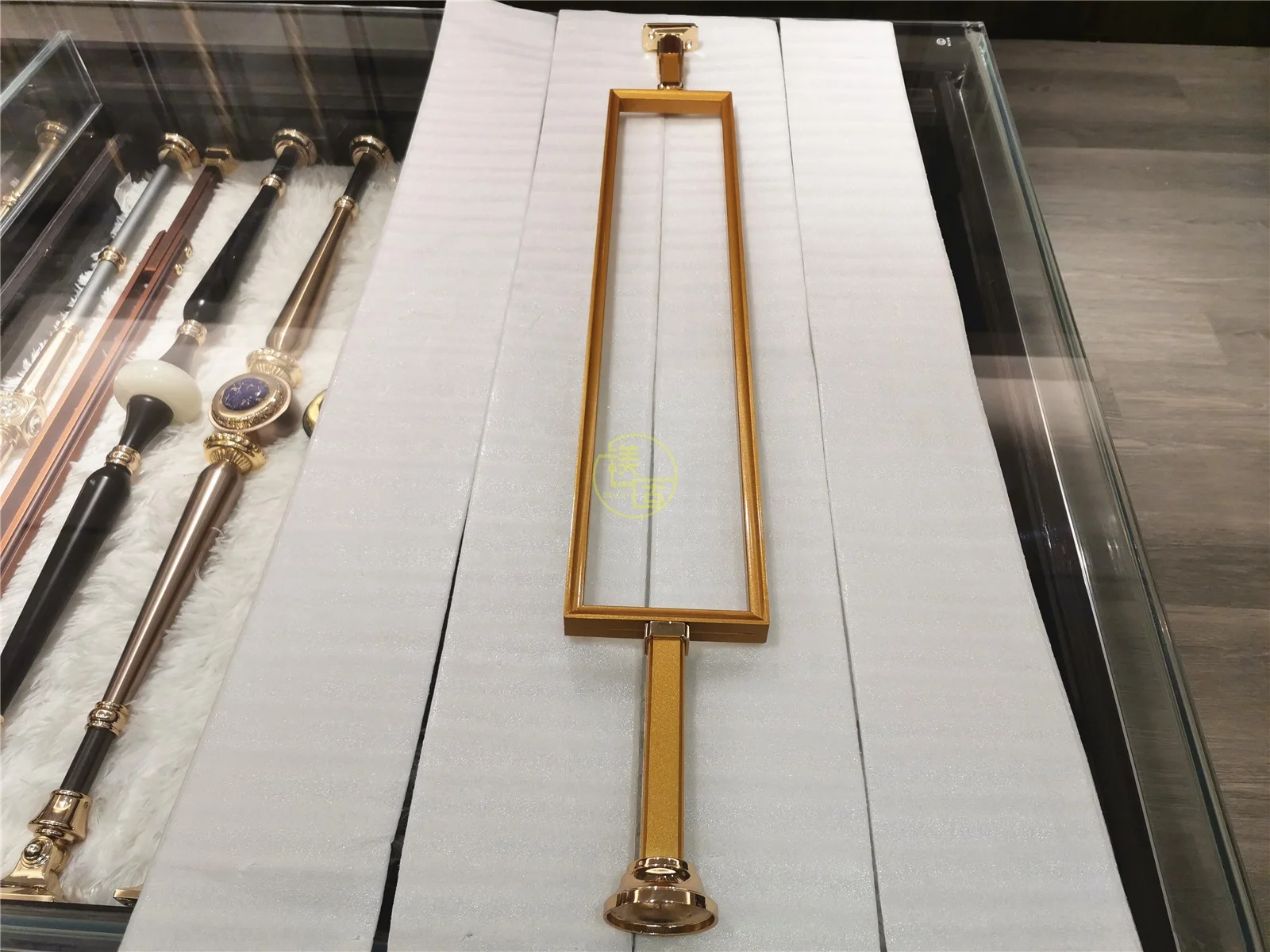 Modern minimalist stair railing aluminium balustrades