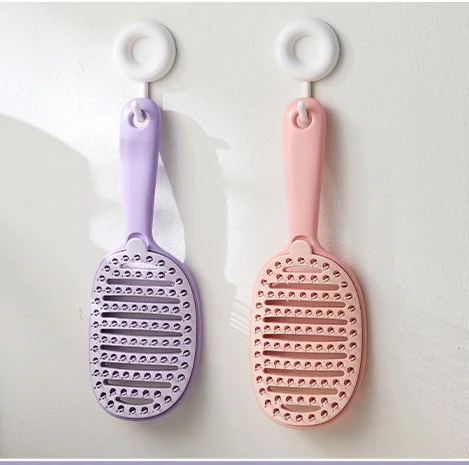 Wholesale Self-cleaning Cushion Blow Dry Wet Vented Hair Brush Manufacturing Pp Professional Brand Design Your Own Hair Brush