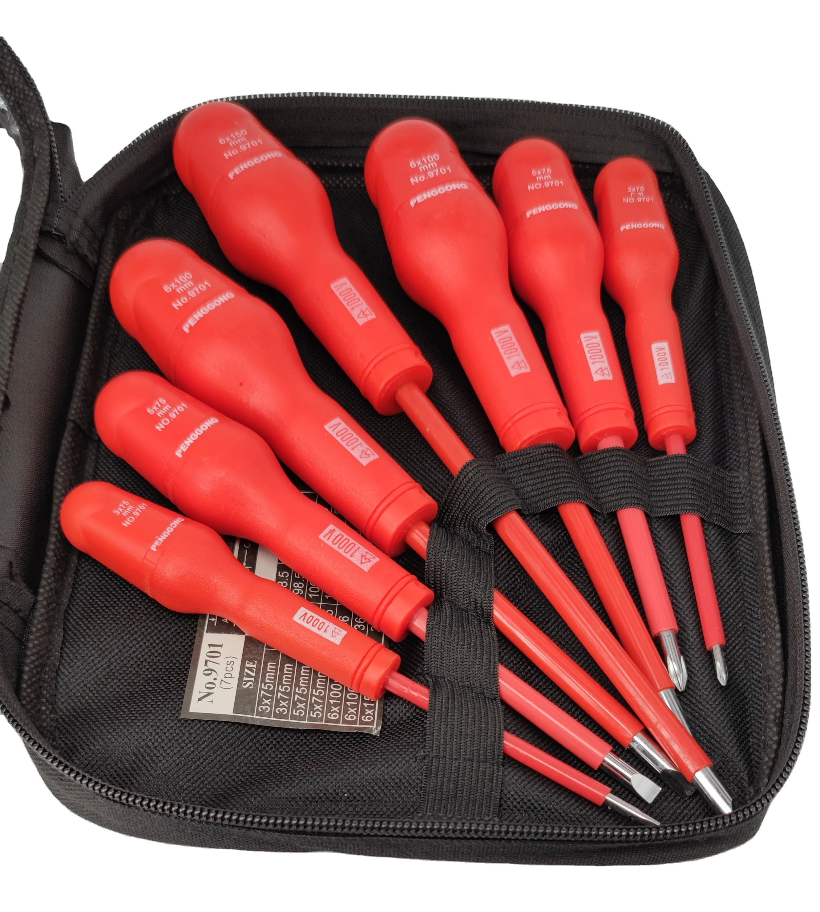 Wholesale Manual Electrical insulating multi-function portable screwdriver set customize available CRV stainless steel