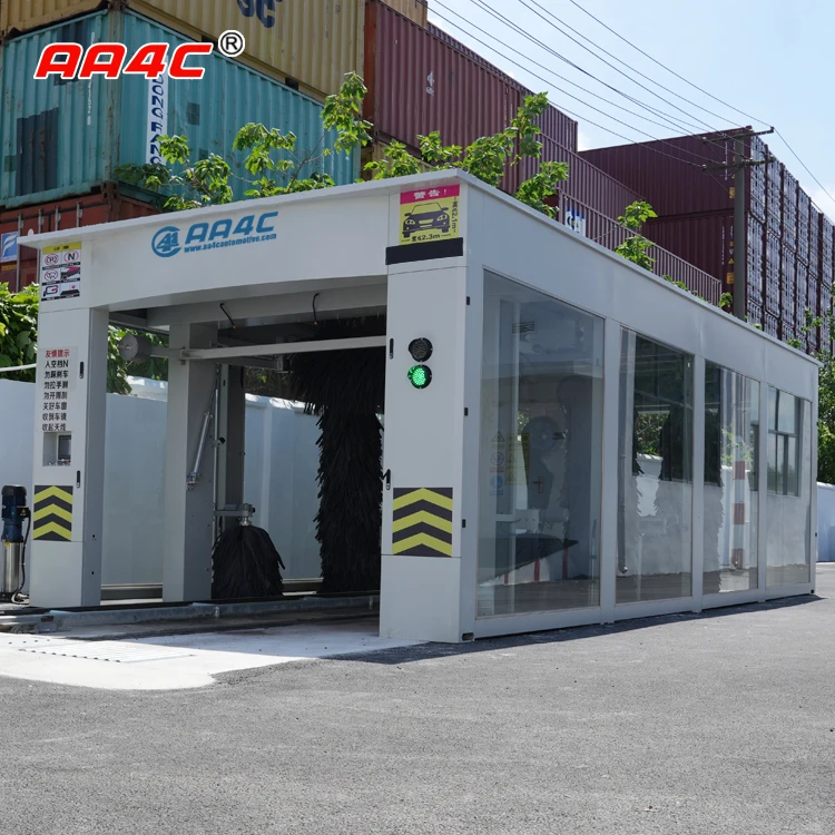 AA4C 9 brushes tunnel car washing machine  automatic  Drive-through  car wash