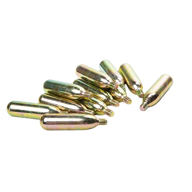 
Wholesale Co2 Steel Gas Cartridge Small Size Co2 Cylinder 16g Cartridge 