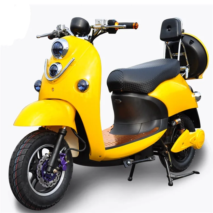 Lead Acid 2 Wheel Electric Scooter Hot Sale High Quality Hydraulic Shock Absorption 48V Adult Motorcycle with Disc Brake CN;JIA