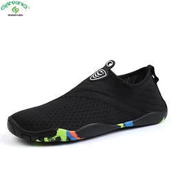 GANXING Wholesale Swimming Shoes Water Sports Sneaker Soft Aqua Barefoot Water Shoes For Women Men Kids