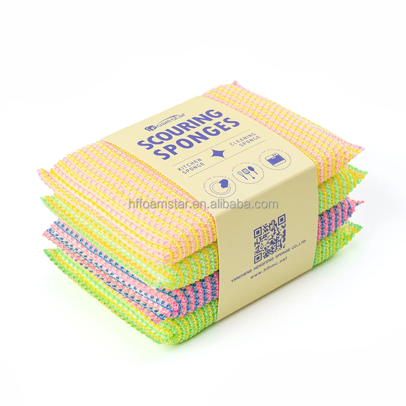 Foamstar Cleaning Sponge Thickened Sponge Scratch-Free Multipurpose Dish Cleaning Sponges