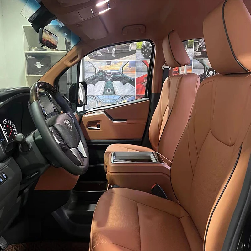 Indonesia Hiace Modification Luxury Car Seat Multifunction Electric Aero Leather Car Seat