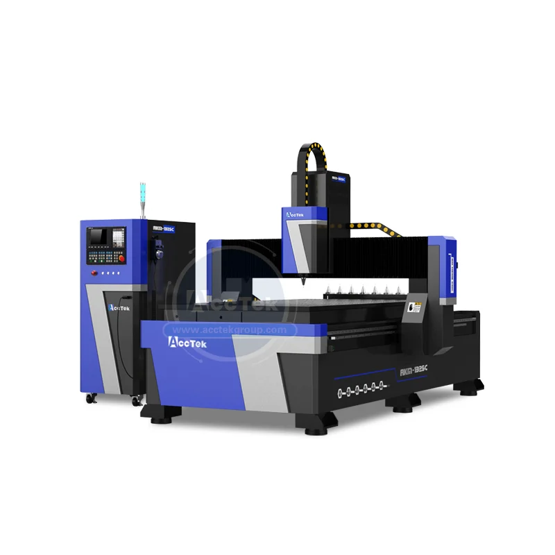 4 Axis Engraving/Cutting/Drilling/Milling Wood Acrylic MDF 1325 Atc Italy Spindle CNC Router Price with rotating spindle
