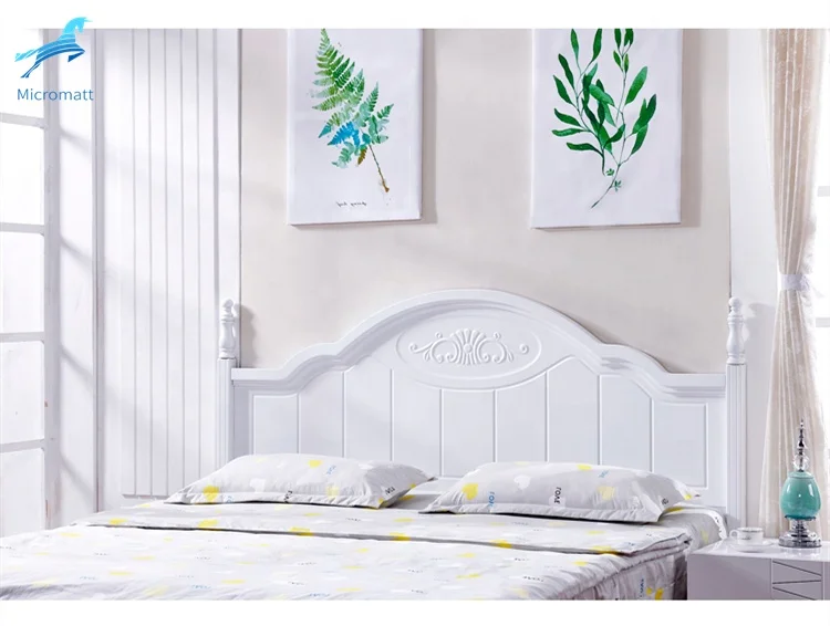 
Wholesale Simple Style Bedroom Furniture Customizable White Color Wood Queen Size Bedroom Sets 