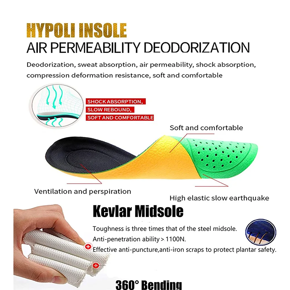 Waterproof Steel Toe Shoes for Men Comfy Lightweight Non-Slip Work Safety Shoes