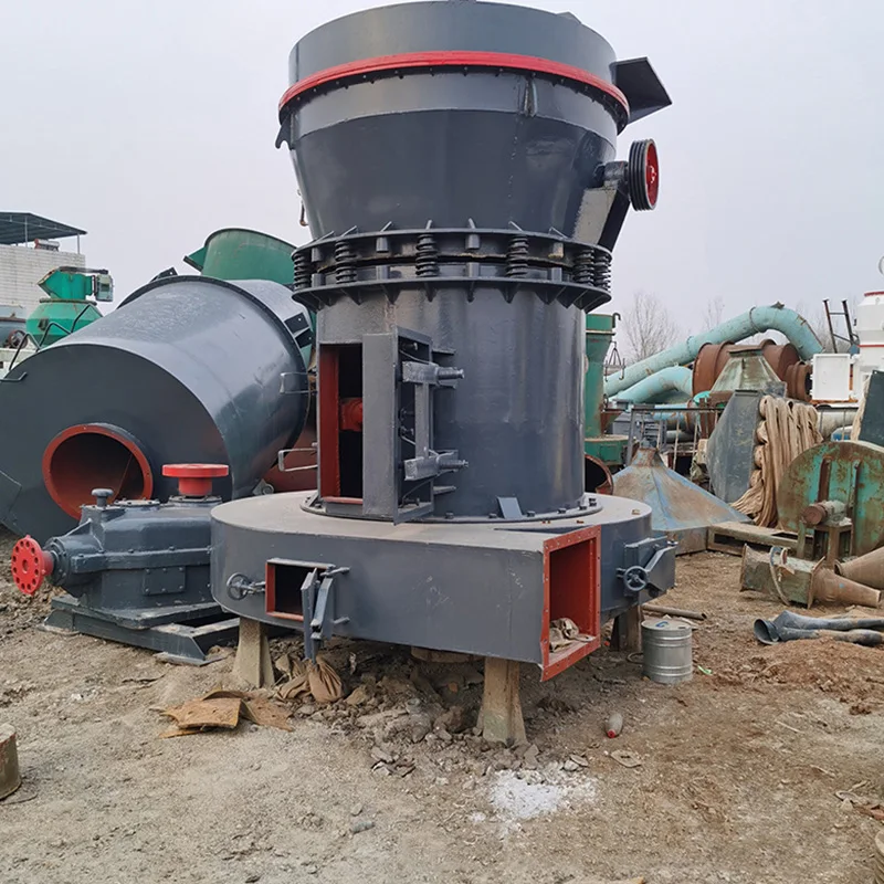 4 Roller Limestone Raymond Mill Price Powder Maker Mineral Slag Quartz Stone Powder Suspension Grinding Mill
