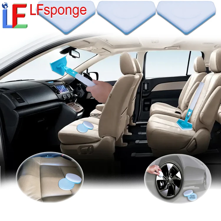 Distributor Wanted  wash car sponge magic Eraser Sponge for car seat Leather Care Cleaning car wash kit