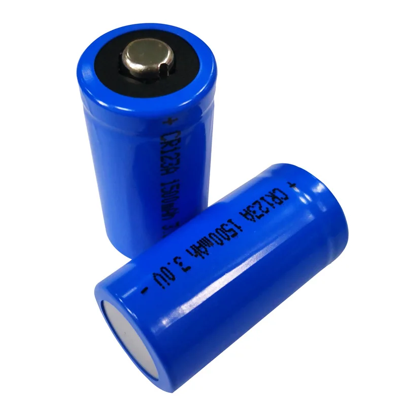 CR123A 3V1000mAh Li-MnO2 primary battery long life & low self-discharge lithium manganese cr123a 3v battery customize available