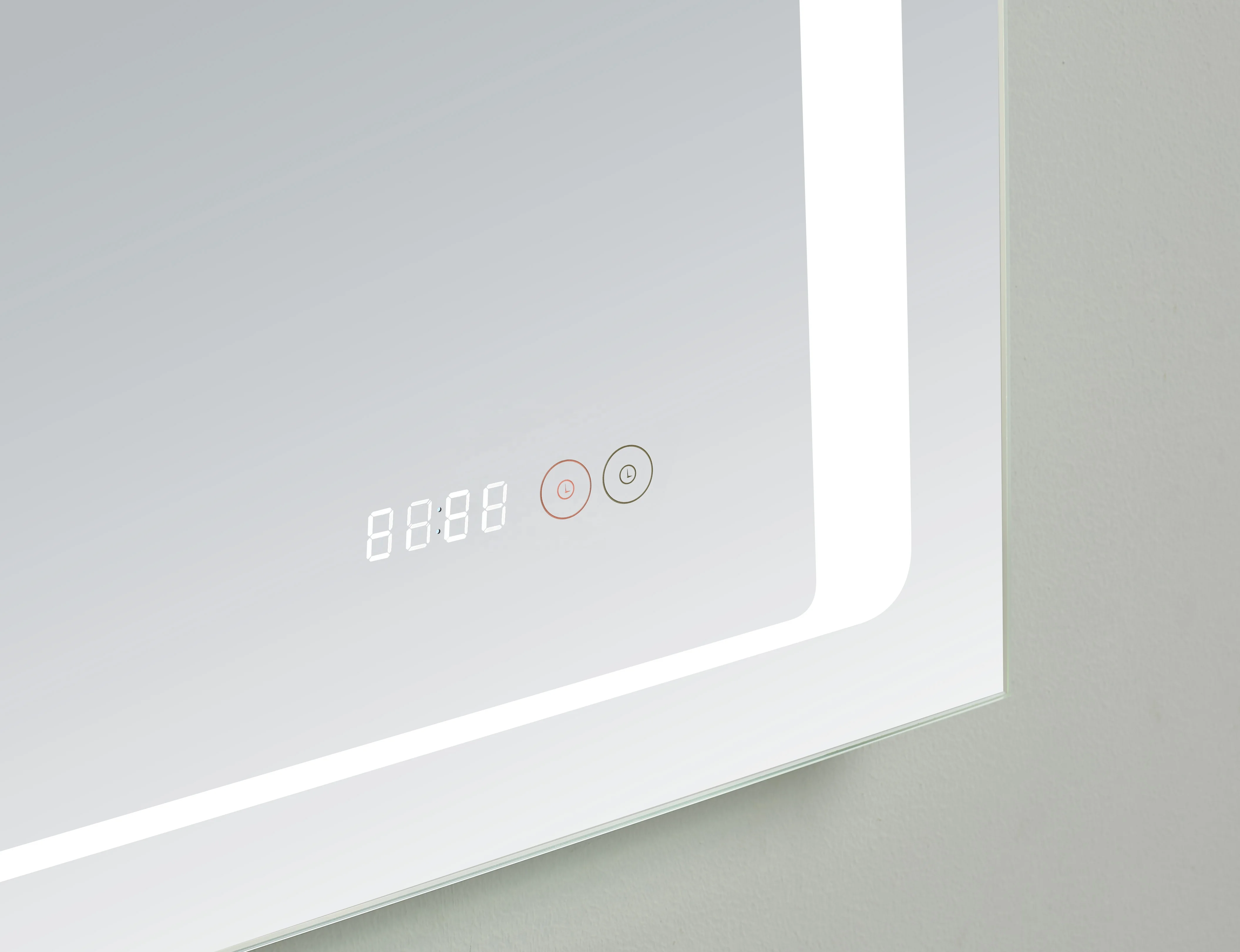 Wholesale Aluminum Structure LED Lighting Mirror Rectangle Bathroom Mirror