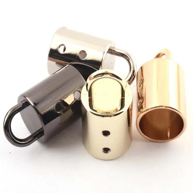 Chrome nickel decorative decking handrail barrel rope end fitting stopper