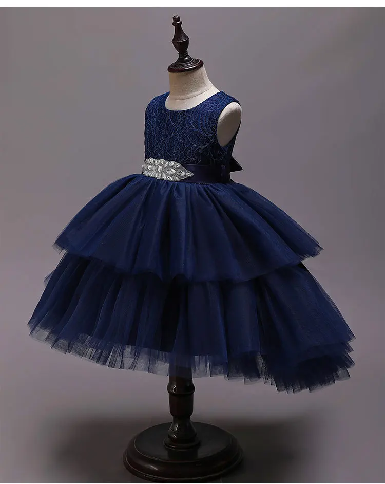 Flower girl dress Elegant wedding princess dresses Tulle lace girl dress