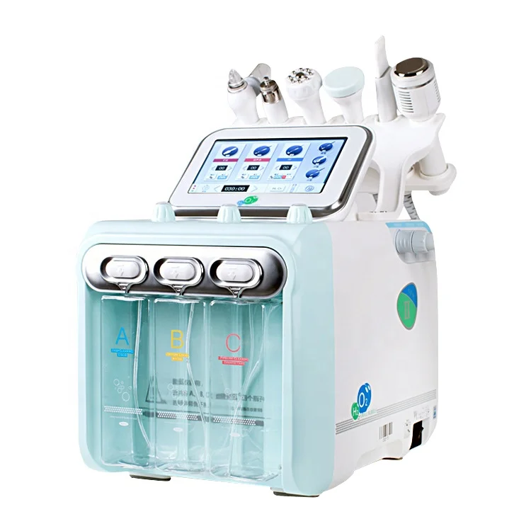 
 Горячая Распродажа 6 в 1 многофункциональная косметическая машина Aqua Peel  