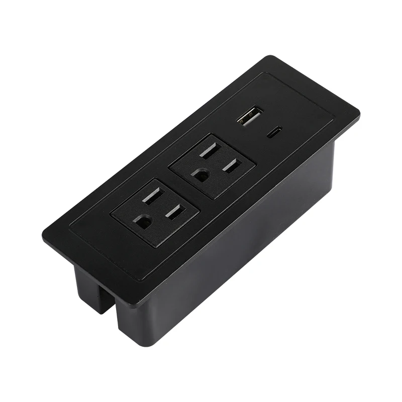 Прямая поставка с завода, американский стандарт, USB-разъем с usb-a и usb-c для офисной мебели отеля