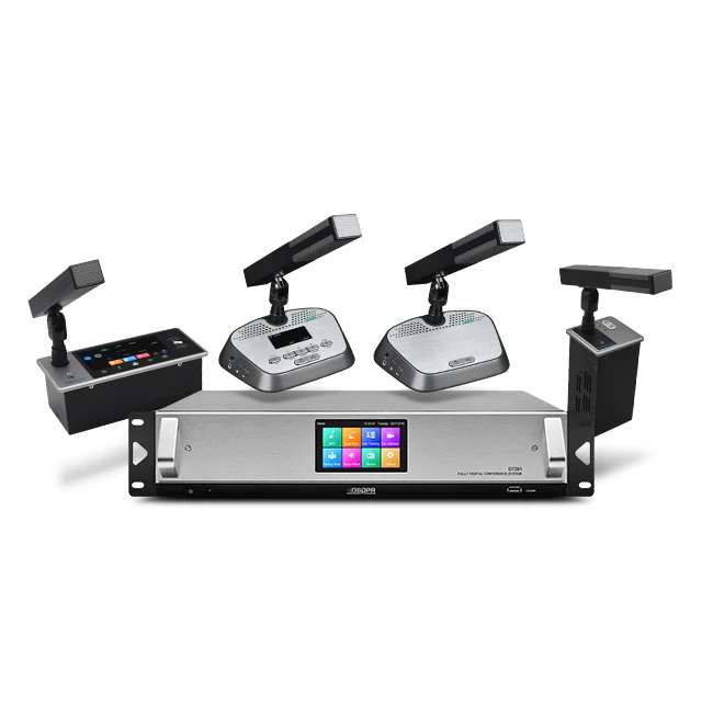 Full Digital conference speech meeting conference system with Discussion/voting sign-in/desktop nameplate