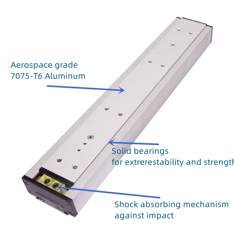 High Strength Telescopic Guides Aluminum Heavy Duty Slide Rail Drawer Runner  Heavy Duty Ball Bearing Drawer Slide 500 kg