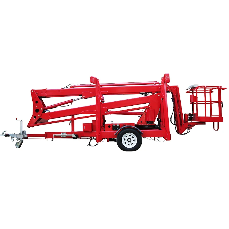 Customizable 20m Hydraulic Spider Boom for Specialized Aerial Work
