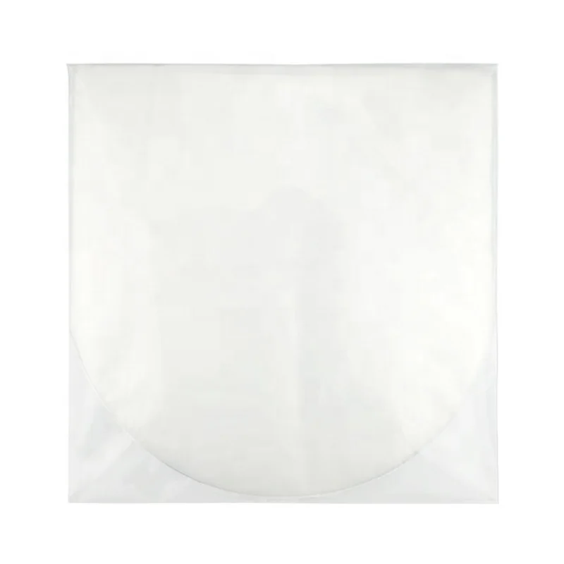 
High Quality Clear Plastic Vinyl Record Inner Cover Storage Bag 