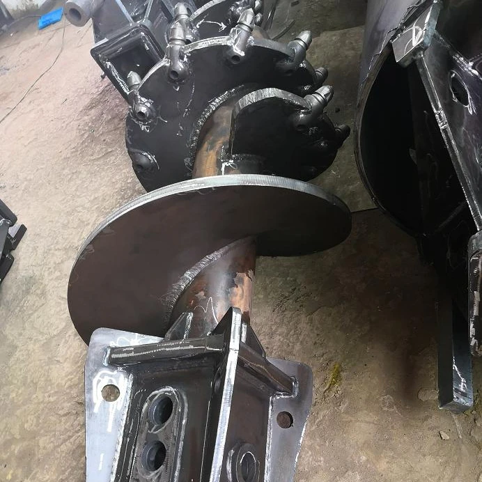 Drilling auger bucket basic construction