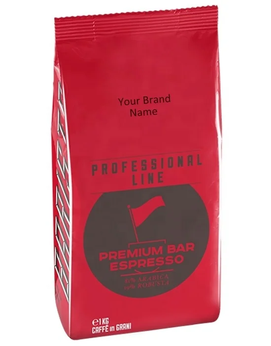  Кофейные зерна 100% Arabica 1 кг в упаковке Бразилия Гондурас Колумбия Коста-Рика | Частная торговая марка Оптовая продажа Сделано