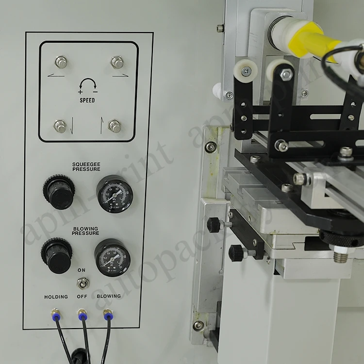 S350FRO Plastic or Glass Silk Screen Printing Machine Cylindrical Screen Printer Machine for Bottle Cup Tubes