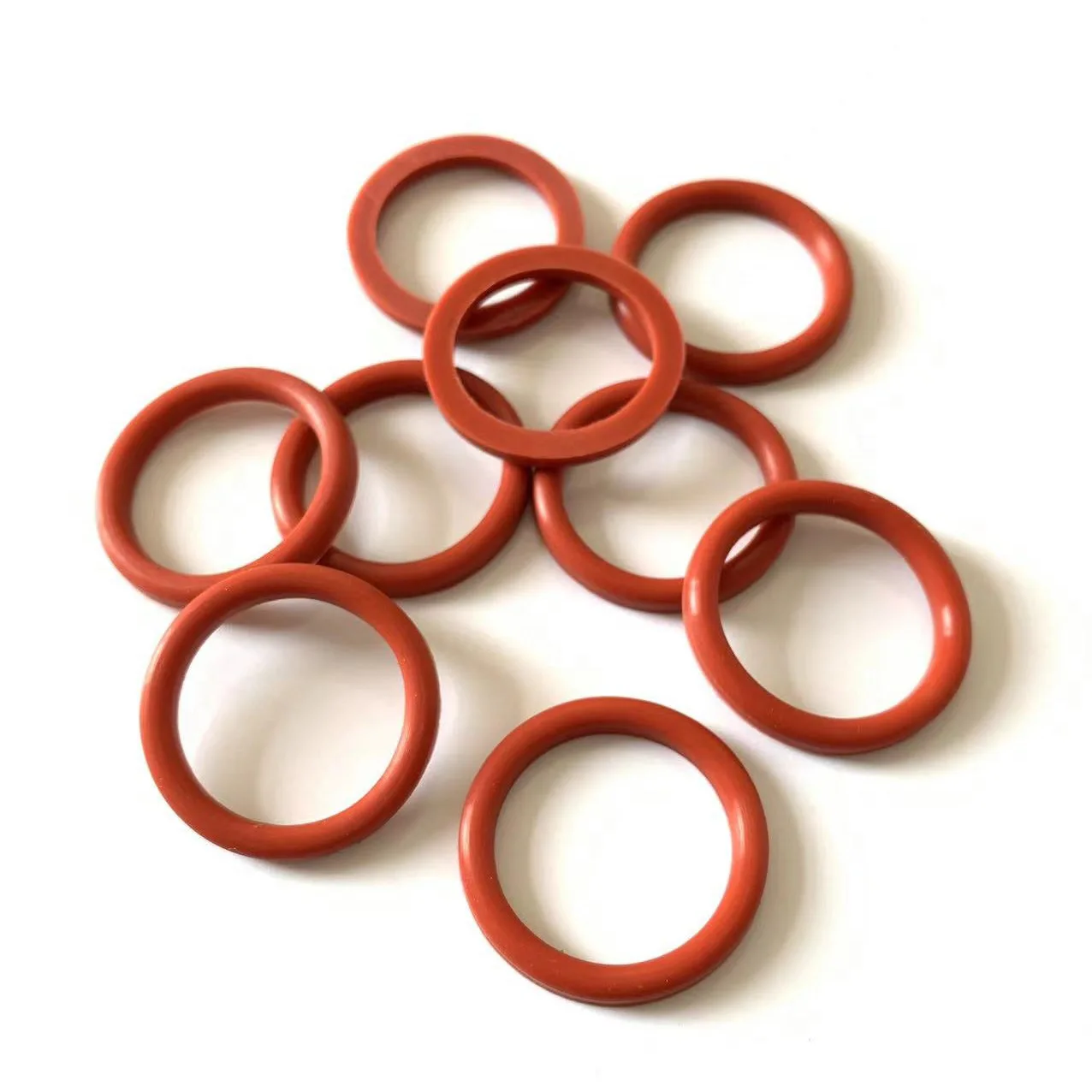 Customized Foodgrade water proof silicone ring nbr seal colored rubber o rings anillo de sellado de polvo