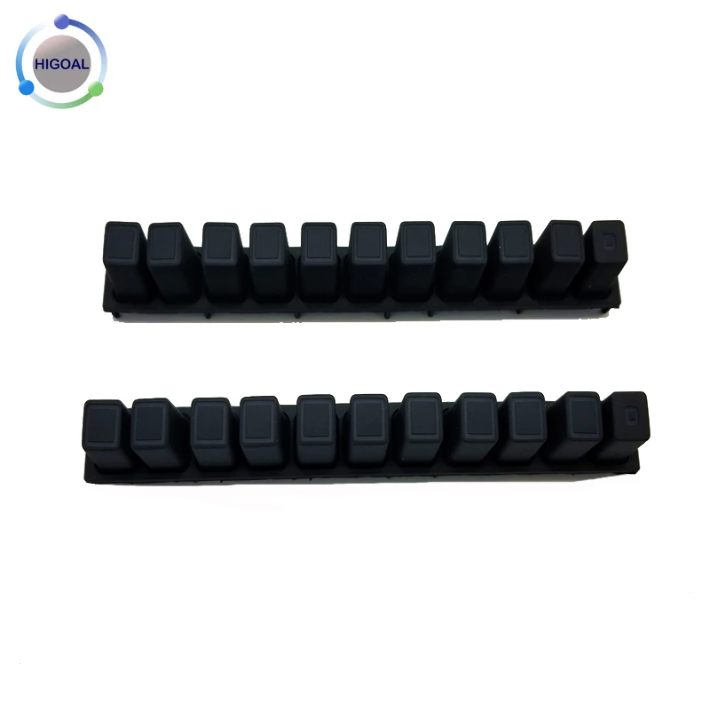 OEM Waterproof silicone rubber button key membrane switch overlay sealed membrane keypad keyboard panel